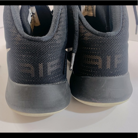 Nike Air Precision Basketball Shoes Black Sneakers SZ 8 EUC - Picture 5 of 8